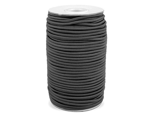 Gummikordel rund Ø3 mm MAGGIE - Anthrazit